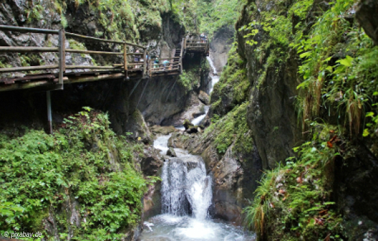 Faszinierende Bachwanderung mit allen Sinnen zu einem Wasserfall